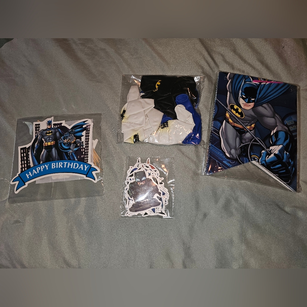 Batman Birthday Party Set